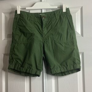 Lucky Brand Olive Cargo Shorts 26 Hiking Pockets